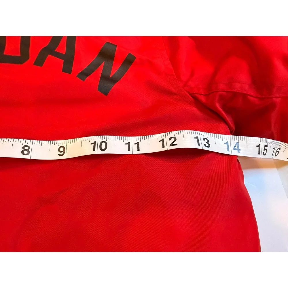 Jordan Boys Red Bomber Jacket Jumpman 23 Graphic Full Zip Coat 4T